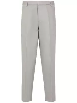 Emporio Armani брюки строгого кроя, серый