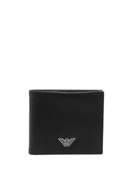 Emporio Armani бумажник с логотипом, черный