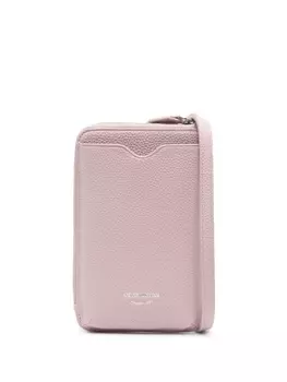 Emporio Armani чехол для телефона MyEA с тисненым логотипом, розовый