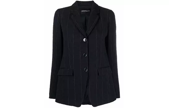 EMPORIO ARMANI Деловые костюмы, пальто, женское, черные