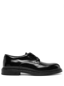 Emporio Armani дерби на шнуровке, черный