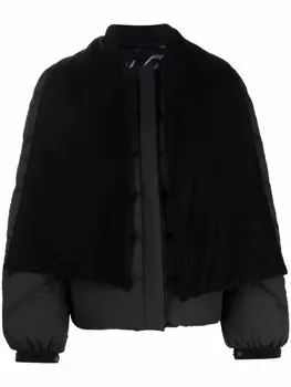 Emporio Armani двусторонний пуховик, черный