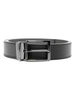 Emporio Armani двусторонний ремень, черный