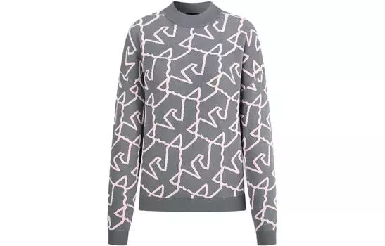 EMPORIO ARMANI Джемпер женский серо-розовый