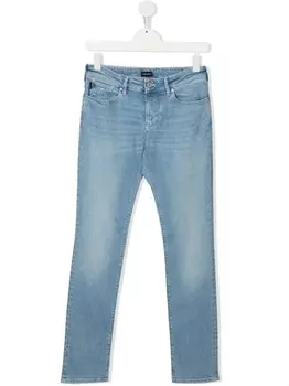 Emporio Armani джинсы кроя слим, синий