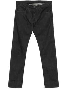Emporio Armani джинсы прямого кроя, черный