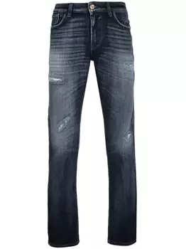 Emporio Armani джинсы прямого кроя, синий