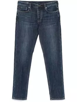 Emporio Armani джинсы с логотипом, синий