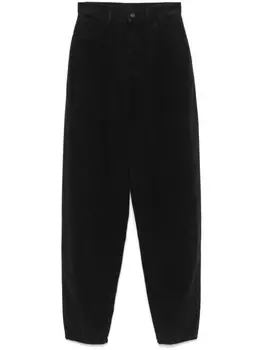 Emporio Armani джинсы с высокой посадкой, черный