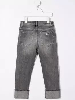 Emporio Armani джинсы скинни, серый