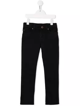 Emporio Armani джинсы скинни средней посадки, синий