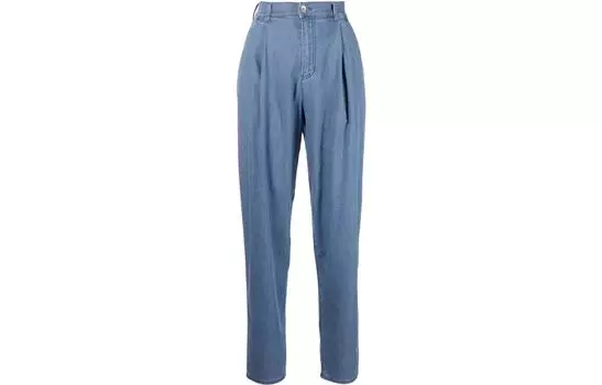 EMPORIO ARMANI Джинсы женские синие