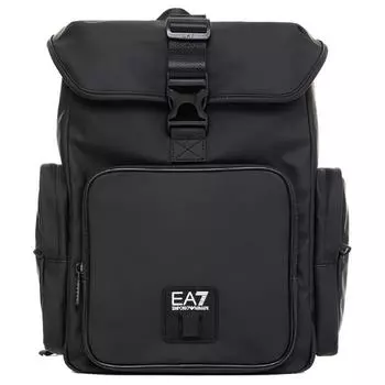 EMPORIO ARMANI EA7 Рюкзак из полиэстера унисекс, черный