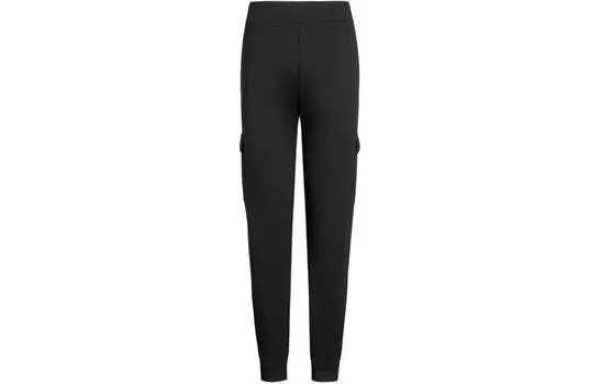 EMPORIO ARMANI EA7 SS24 Повседневные брюки женские черные