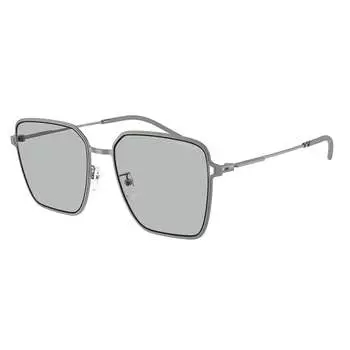 Emporio Armani EA 2159D 300387 57 мм женские квадратные солнцезащитные очки, цвет matte gunmetal
