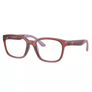 Emporio Armani EK 3003 5075 47 мм Детские очки-подушки 47 мм, цвет shiny transparent red