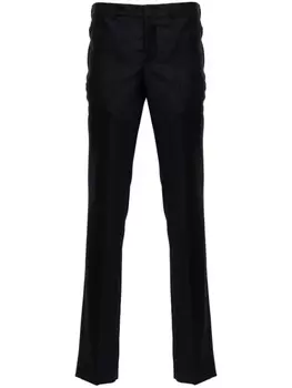 Emporio Armani фланелевые брюки, синий