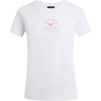EMPORIO ARMANI Футболка EA7 женская белая
