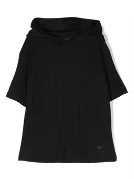 Emporio Armani футболка Iconic Eaglet в полоску, синий