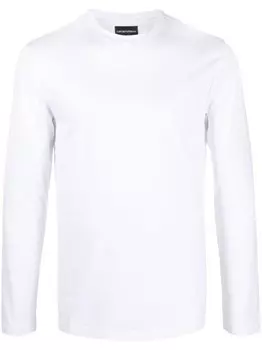 Emporio Armani футболка с длинными рукавами, белый