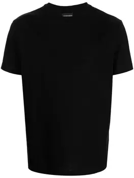 Emporio Armani футболка с круглым вырезом, черный