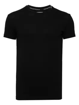 Emporio Armani футболка с круглым вырезом, черный