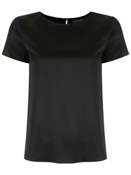 Emporio Armani футболка с круглым вырезом, черный