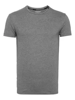 Emporio Armani футболка с круглым вырезом, серый