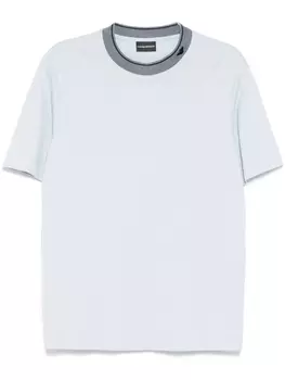 Emporio Armani футболка с круглым вырезом, синий