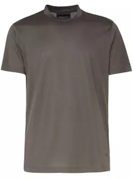Emporio Armani футболка с круглым вырезом, зеленый