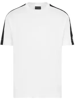 Emporio Armani футболка с логотипом, белый