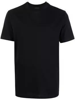 Emporio Armani футболка с логотипом, черный