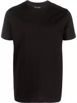 Emporio Armani футболка с логотипом, черный