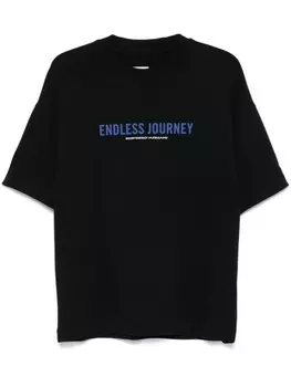 Emporio Armani футболка с логотипом, черный