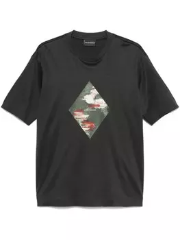 Emporio Armani футболка с логотипом, черный