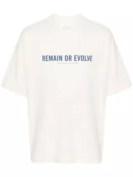Emporio Armani футболка с логотипом, нейтральный цвет