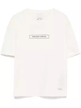 Emporio Armani футболка с логотипом, серый