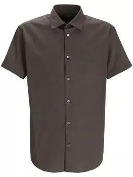 Emporio Armani футболка с логотипом, зеленый
