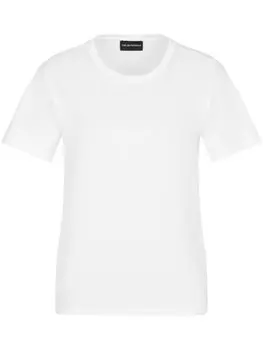 Emporio Armani футболка со стразами, белый