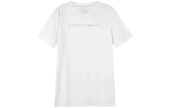 EMPORIO ARMANI Футболка женская белая EA7 SS23 Regular