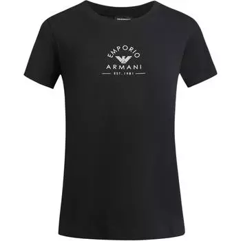 EMPORIO ARMANI Футболка женская черная
