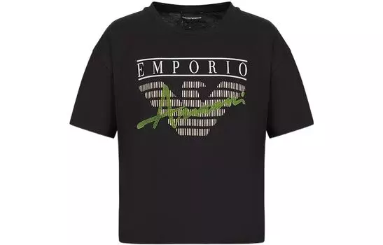 EMPORIO ARMANI Футболка женская, черный