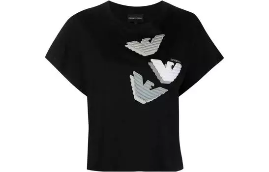 EMPORIO ARMANI Футболка женская, черный