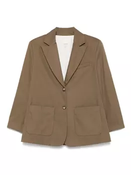 Emporio Armani габардиновый пиджак, зеленый