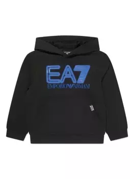 Emporio Armani худи Logo Series Boy, черный