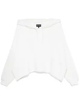 Emporio Armani худи с логотипом, нейтральный цвет