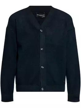 Emporio Armani кардиган из натуральной шерсти