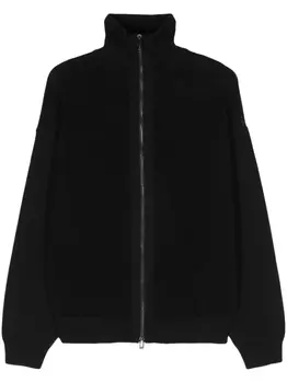 Emporio Armani кардиган рыхлой вязки, черный