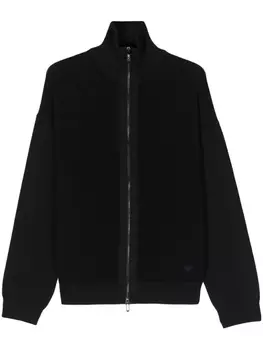 Emporio Armani кардиган рыхлой вязки, синий