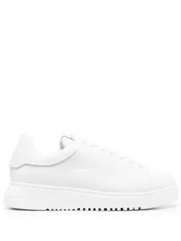 Emporio Armani кеды на шнуровке, белый